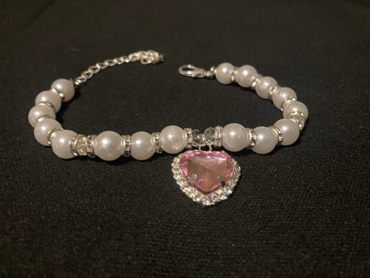 Pearl Necklace (Silver)