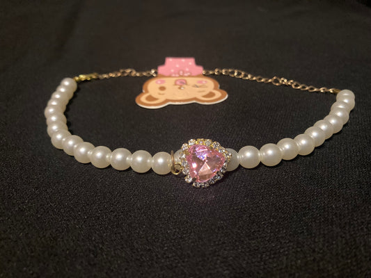 Pearl Necklace (Gold)